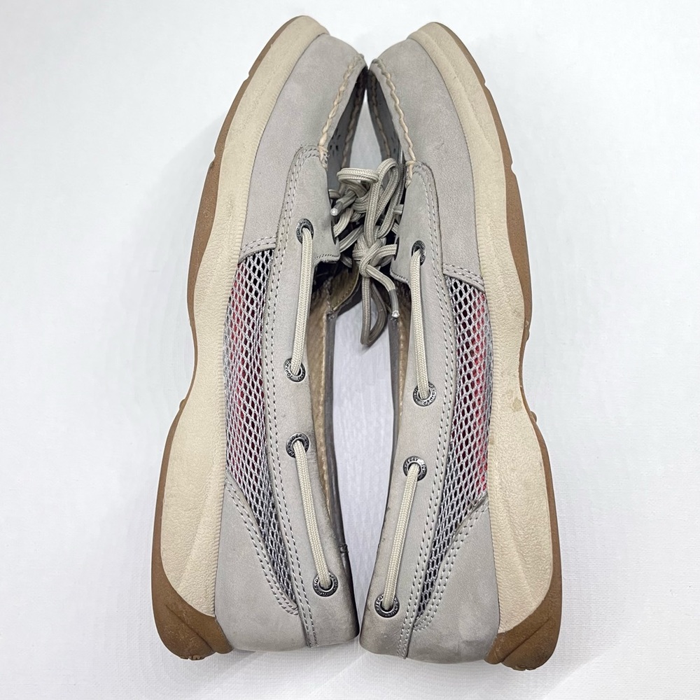 SPERRY TOP-SIDER — WOMENS ROSEFISH BOAT SHOES, MEMORY FOAM, PINK & GREY, US 7.5M - Picture 16 of 16